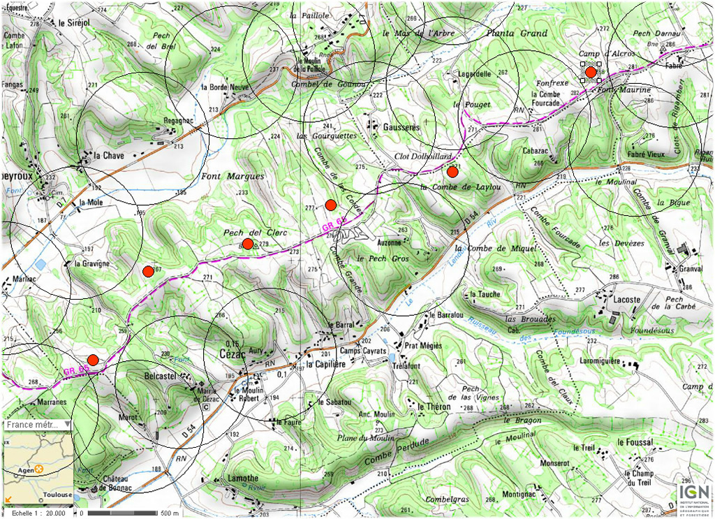 Carte de C&eacute;zac